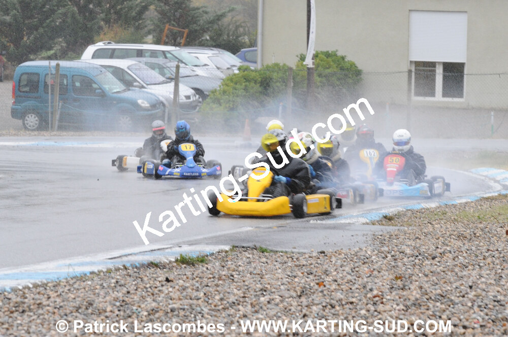 25/10/2009 : 2ème manche du Trophée Vincent Sanchez à Lavelanet (photos Patrick Lascombes) 2009 — karting