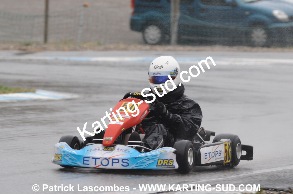 25/10/2009 : 2ème manche du Trophée Vincent Sanchez à Lavelanet (photos Patrick Lascombes) 2009 — karting