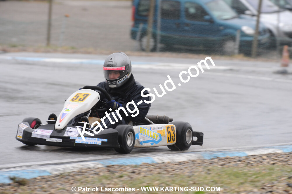 25/10/2009 : 2ème manche du Trophée Vincent Sanchez à Lavelanet (photos Patrick Lascombes) 2009 — karting