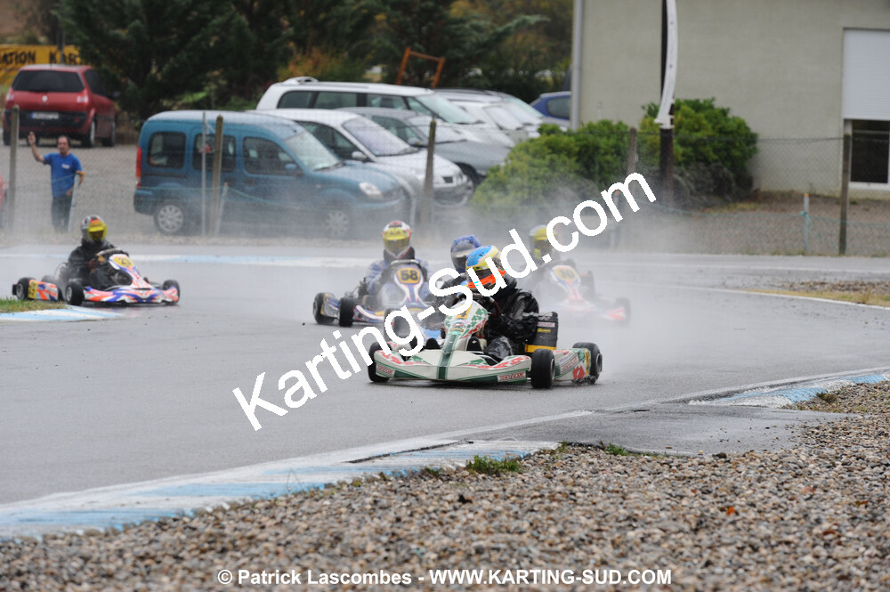 25/10/2009 : 2ème manche du Trophée Vincent Sanchez à Lavelanet (photos Patrick Lascombes) 2009 — karting
