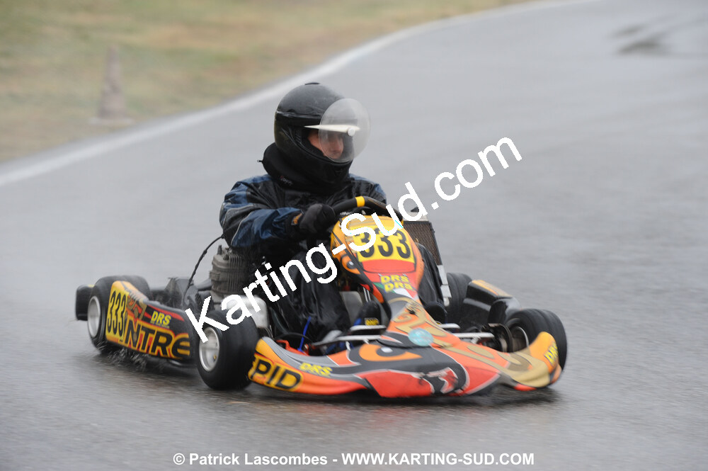 Bernard CASALE — 25/10/2009 : 2ème manche du Trophée Vincent Sanchez à Lavelanet (photos Patrick Lascombes) 2009 — karting