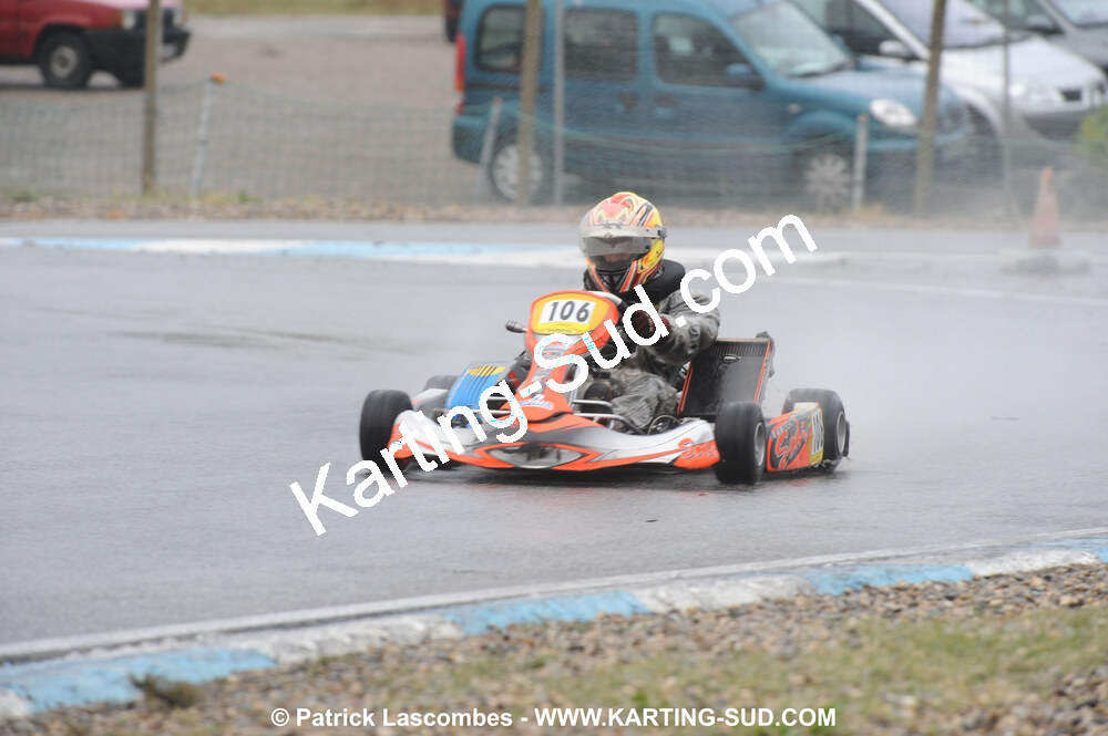 25/10/2009 : 2ème manche du Trophée Vincent Sanchez à Lavelanet (photos Patrick Lascombes) 2009 — karting