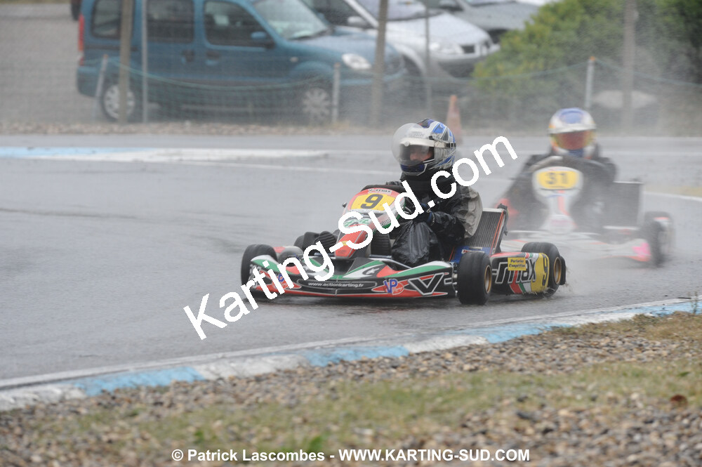 25/10/2009 : 2ème manche du Trophée Vincent Sanchez à Lavelanet (photos Patrick Lascombes) 2009 — karting