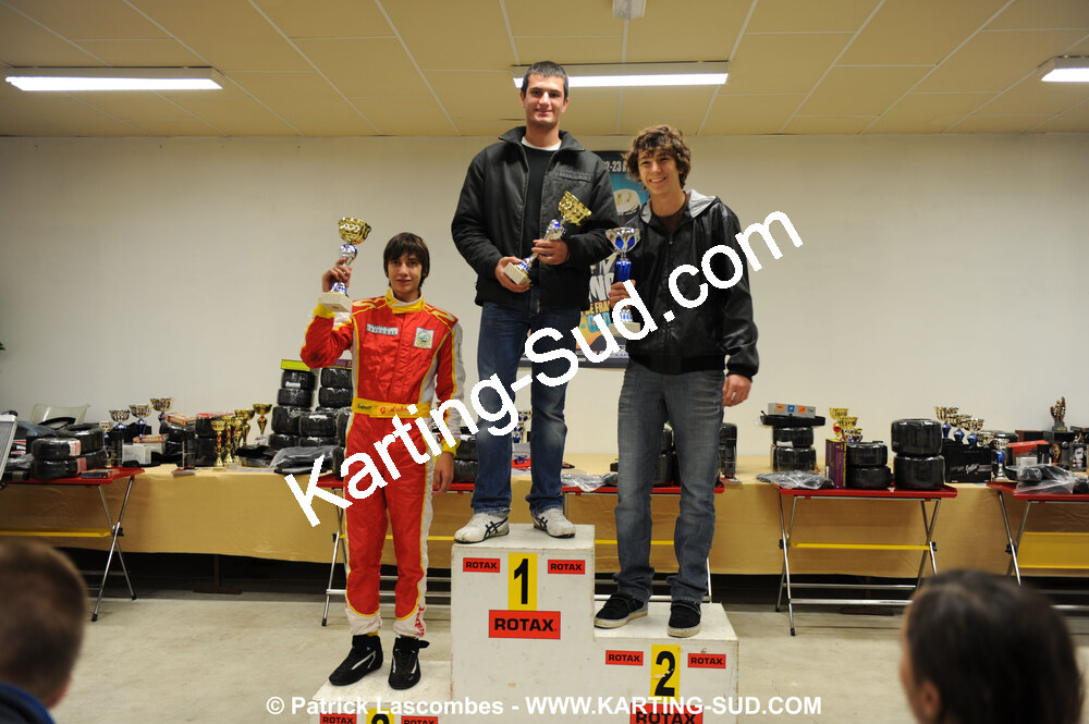 25/10/2009 : 2ème manche du Trophée Vincent Sanchez à Lavelanet (photos Patrick Lascombes) 2009 — karting