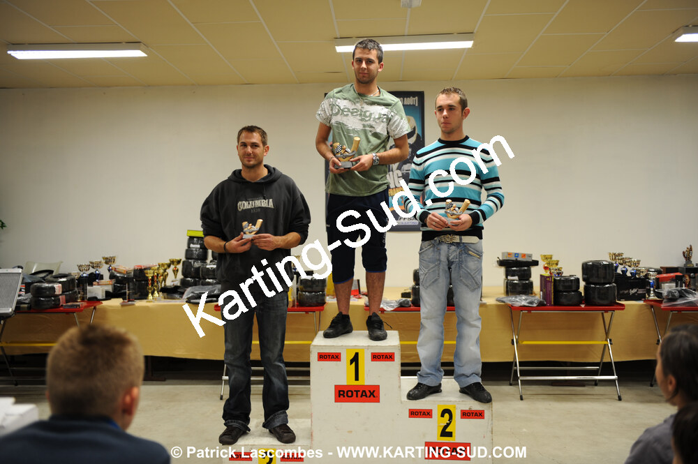 25/10/2009 : 2ème manche du Trophée Vincent Sanchez à Lavelanet (photos Patrick Lascombes) 2009 — karting