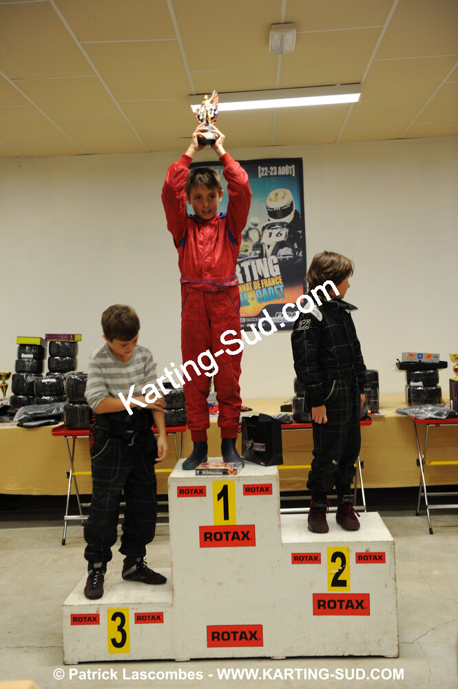 25/10/2009 : 2ème manche du Trophée Vincent Sanchez à Lavelanet (photos Patrick Lascombes) 2009 — karting