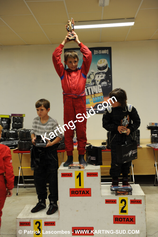 25/10/2009 : 2ème manche du Trophée Vincent Sanchez à Lavelanet (photos Patrick Lascombes) 2009 — karting