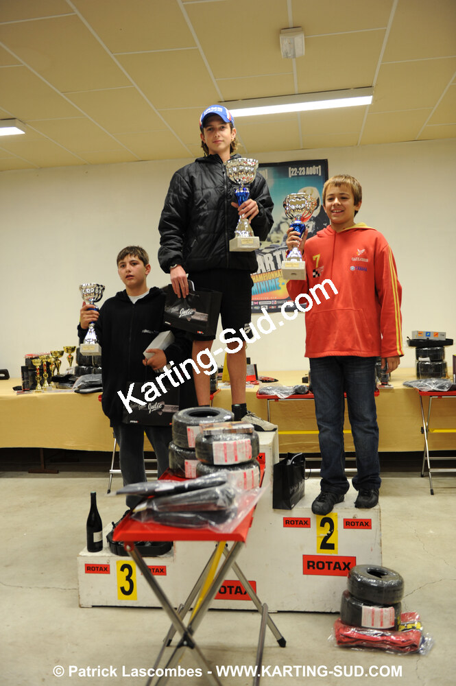 25/10/2009 : 2ème manche du Trophée Vincent Sanchez à Lavelanet (photos Patrick Lascombes) 2009 — karting