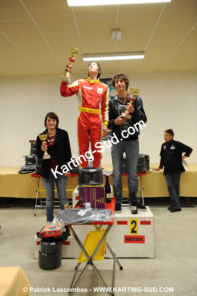 25/10/2009 : 2ème manche du Trophée Vincent Sanchez à Lavelanet (photos Patrick Lascombes) 2009 — karting