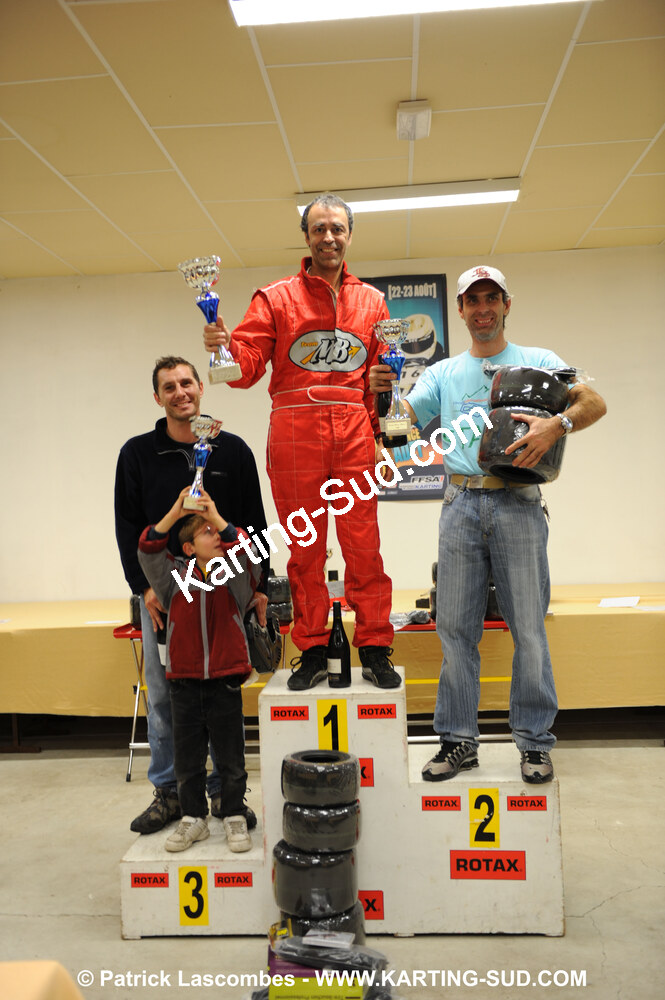 25/10/2009 : 2ème manche du Trophée Vincent Sanchez à Lavelanet (photos Patrick Lascombes) 2009 — karting