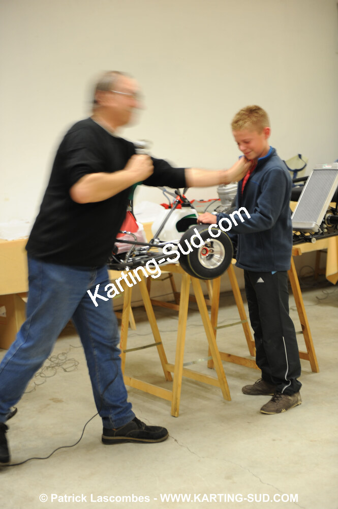 25/10/2009 : 2ème manche du Trophée Vincent Sanchez à Lavelanet (photos Patrick Lascombes) 2009 — karting