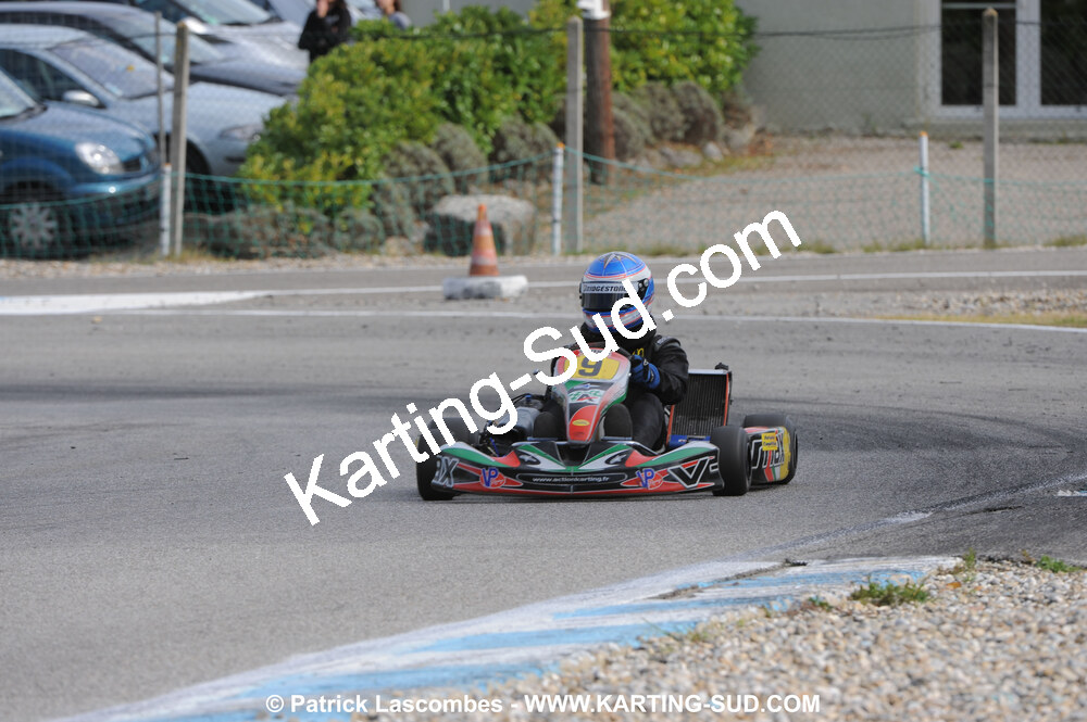 25/10/2009 : 2ème manche du Trophée Vincent Sanchez à Lavelanet (photos Patrick Lascombes) 2009 — karting