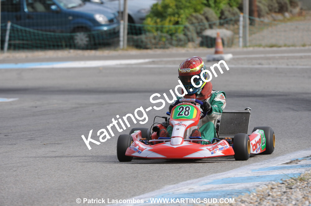 25/10/2009 : 2ème manche du Trophée Vincent Sanchez à Lavelanet (photos Patrick Lascombes) 2009 — karting
