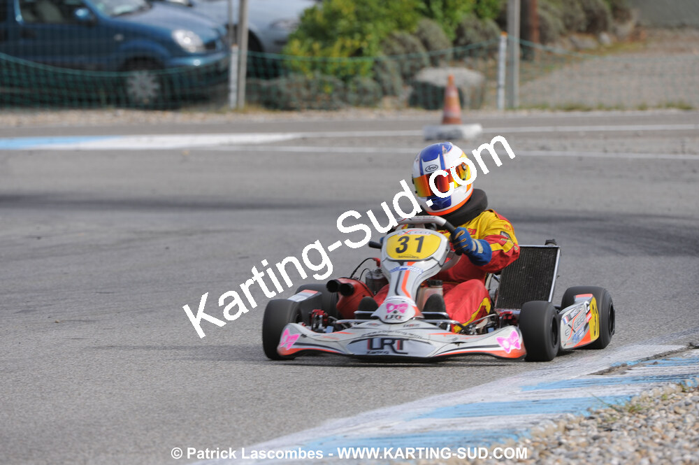 25/10/2009 : 2ème manche du Trophée Vincent Sanchez à Lavelanet (photos Patrick Lascombes) 2009 — karting