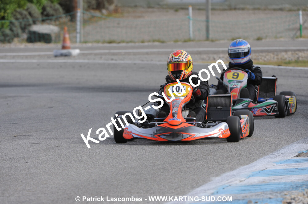 25/10/2009 : 2ème manche du Trophée Vincent Sanchez à Lavelanet (photos Patrick Lascombes) 2009 — karting