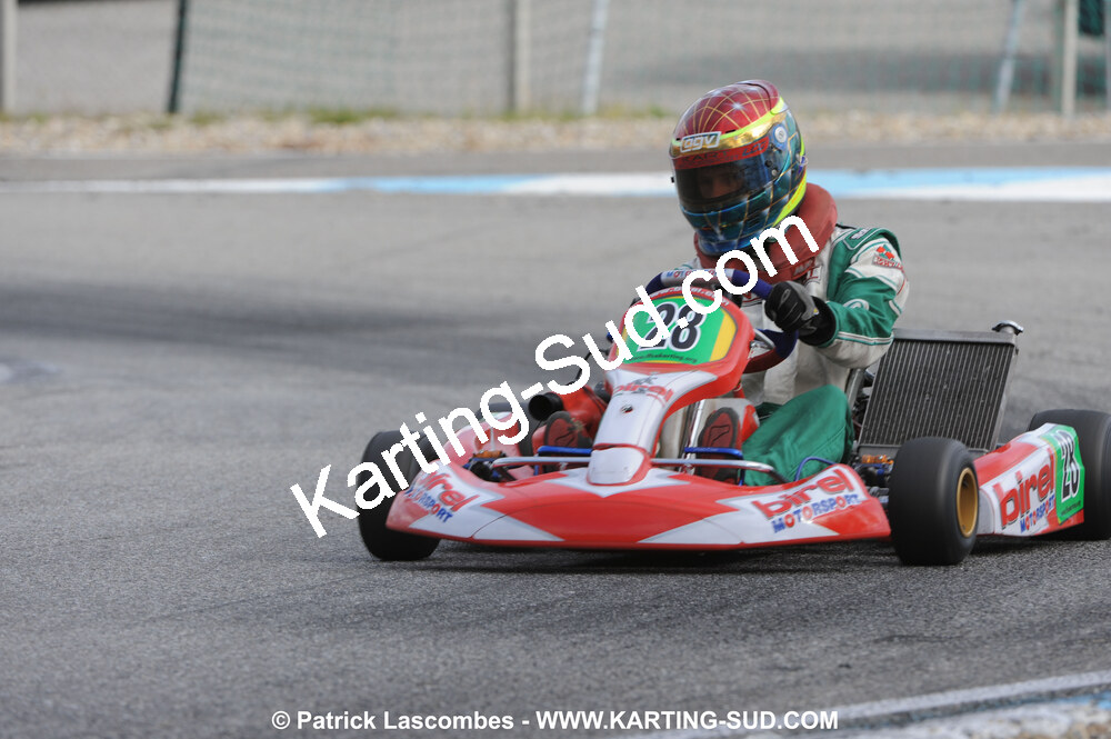 25/10/2009 : 2ème manche du Trophée Vincent Sanchez à Lavelanet (photos Patrick Lascombes) 2009 — karting