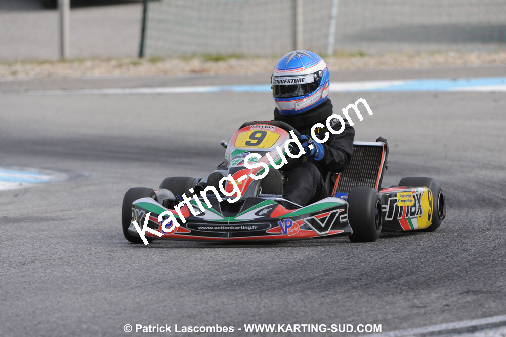 25/10/2009 : 2ème manche du Trophée Vincent Sanchez à Lavelanet (photos Patrick Lascombes) 2009 — karting