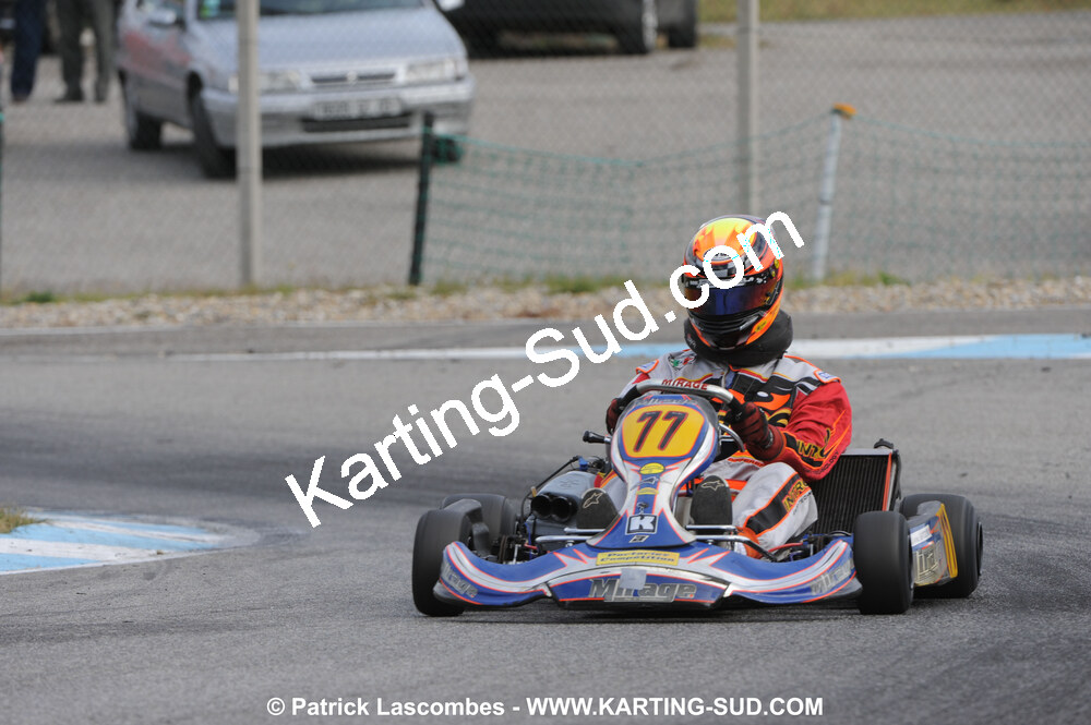 25/10/2009 : 2ème manche du Trophée Vincent Sanchez à Lavelanet (photos Patrick Lascombes) 2009 — karting
