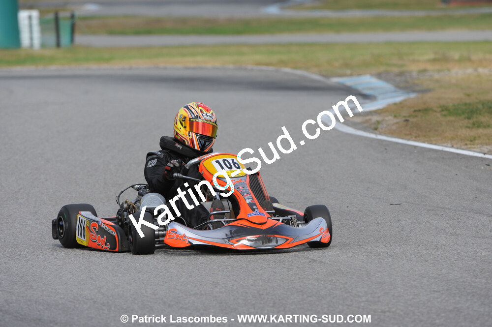 25/10/2009 : 2ème manche du Trophée Vincent Sanchez à Lavelanet (photos Patrick Lascombes) 2009 — karting