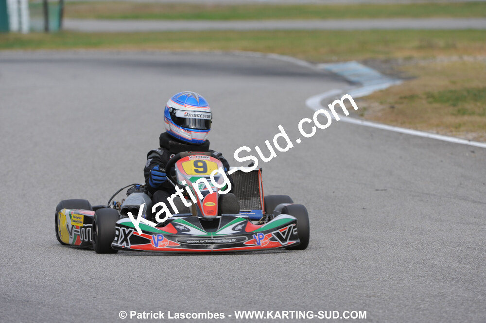 25/10/2009 : 2ème manche du Trophée Vincent Sanchez à Lavelanet (photos Patrick Lascombes) 2009 — karting