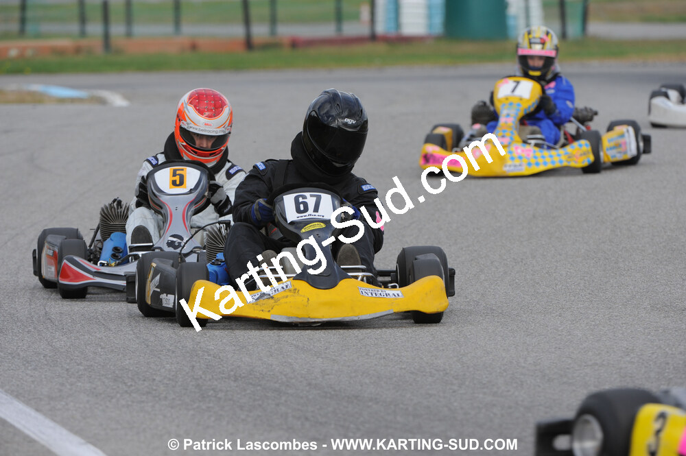 25/10/2009 : 2ème manche du Trophée Vincent Sanchez à Lavelanet (photos Patrick Lascombes) 2009 — karting