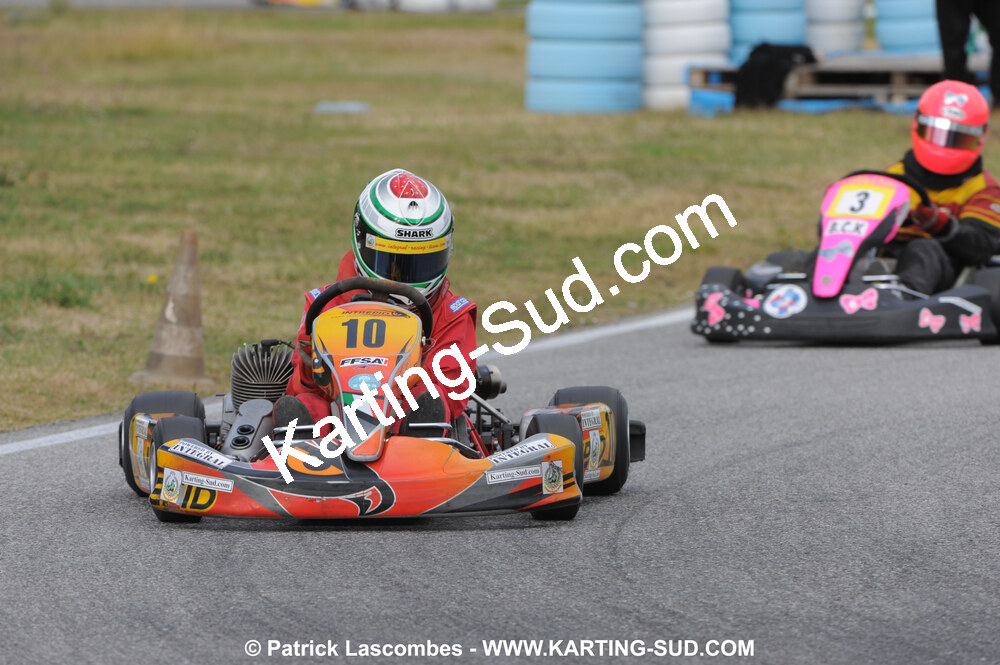 25/10/2009 : 2ème manche du Trophée Vincent Sanchez à Lavelanet (photos Patrick Lascombes) 2009 — karting