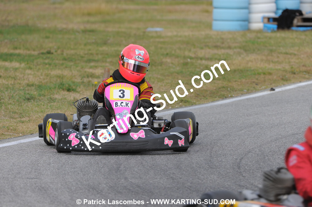 25/10/2009 : 2ème manche du Trophée Vincent Sanchez à Lavelanet (photos Patrick Lascombes) 2009 — karting