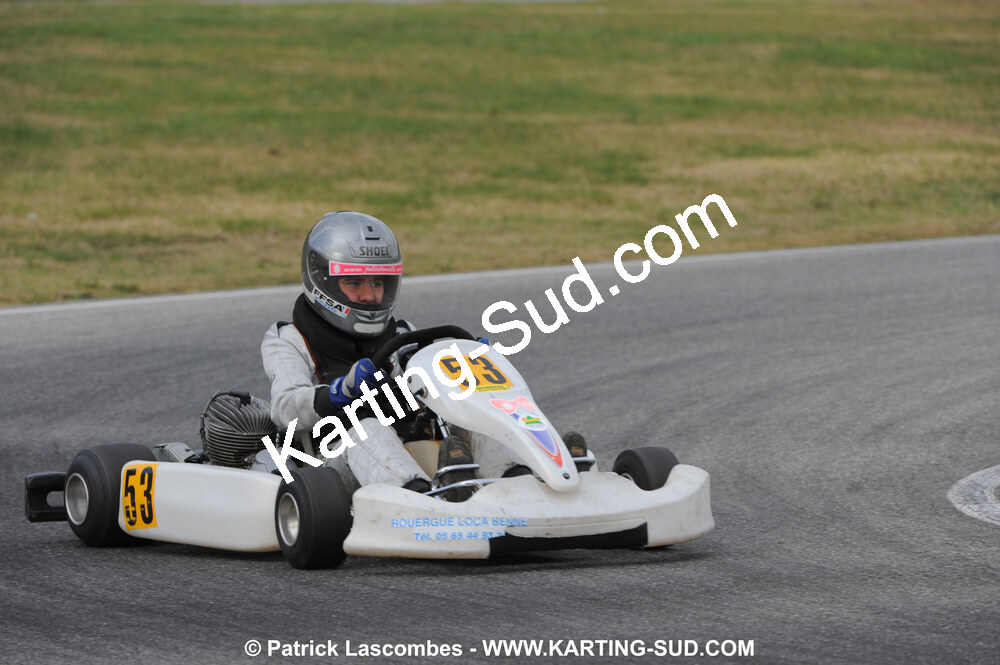 25/10/2009 : 2ème manche du Trophée Vincent Sanchez à Lavelanet (photos Patrick Lascombes) 2009 — karting