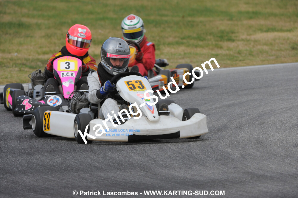 25/10/2009 : 2ème manche du Trophée Vincent Sanchez à Lavelanet (photos Patrick Lascombes) 2009 — karting