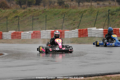 08/11/2009 : 5ème manche du Championnat du Sud 2009 à Ganges (photos Antoine Camblor) 2009 — karting