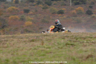 08/11/2009 : 5ème manche du Championnat du Sud 2009 à Ganges (photos Antoine Camblor) 2009 — karting