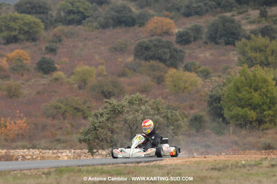 08/11/2009 : 5ème manche du Championnat du Sud 2009 à Ganges (photos Antoine Camblor) 2009 — karting