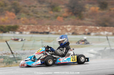 08/11/2009 : 5ème manche du Championnat du Sud 2009 à Ganges (photos Antoine Camblor) 2009 — karting