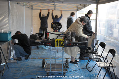 08/11/2009 : 5ème manche du Championnat du Sud 2009 à Ganges (photos Antoine Camblor) 2009 — karting