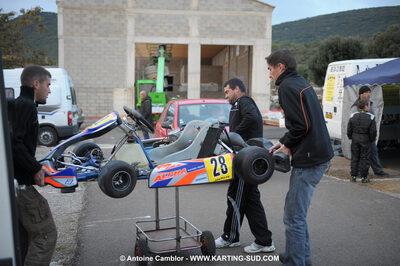 08/11/2009 : 5ème manche du Championnat du Sud 2009 à Ganges (photos Antoine Camblor) 2009 — karting