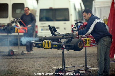 08/11/2009 : 5ème manche du Championnat du Sud 2009 à Ganges (photos Antoine Camblor) 2009 — karting
