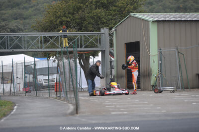 08/11/2009 : 5ème manche du Championnat du Sud 2009 à Ganges (photos Antoine Camblor) 2009 — karting