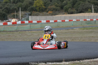 08/11/2009 : 5ème manche du Championnat du Sud 2009 à Ganges (photos Antoine Camblor) 2009 — karting