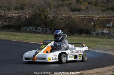 08/11/2009 : 5ème manche du Championnat du Sud 2009 à Ganges (photos Antoine Camblor) 2009 — karting