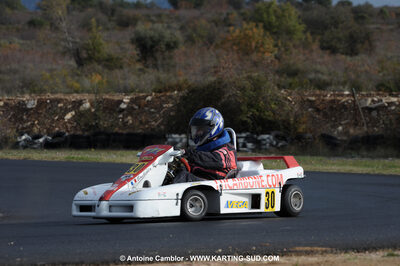 08/11/2009 : 5ème manche du Championnat du Sud 2009 à Ganges (photos Antoine Camblor) 2009 — karting
