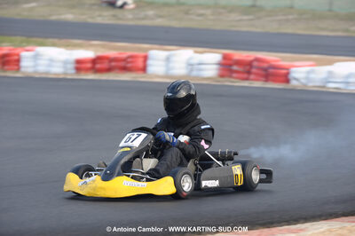 08/11/2009 : 5ème manche du Championnat du Sud 2009 à Ganges (photos Antoine Camblor) 2009 — karting