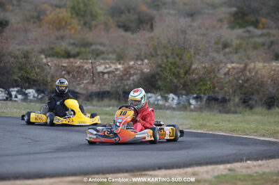 08/11/2009 : 5ème manche du Championnat du Sud 2009 à Ganges (photos Antoine Camblor) 2009 — karting