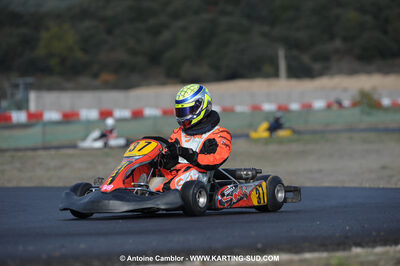 08/11/2009 : 5ème manche du Championnat du Sud 2009 à Ganges (photos Antoine Camblor) 2009 — karting