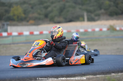 08/11/2009 : 5ème manche du Championnat du Sud 2009 à Ganges (photos Antoine Camblor) 2009 — karting