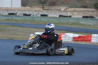 08/11/2009 : 5ème manche du Championnat du Sud 2009 à Ganges (photos Antoine Camblor) 2009 — karting
