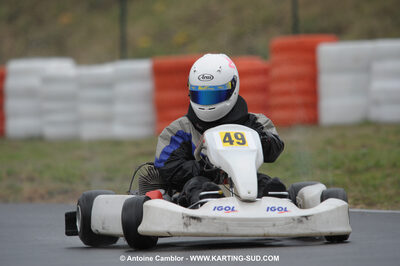 08/11/2009 : 5ème manche du Championnat du Sud 2009 à Ganges (photos Antoine Camblor) 2009 — karting