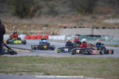 08/11/2009 : 5ème manche du Championnat du Sud 2009 à Ganges (photos Antoine Camblor) 2009 — karting