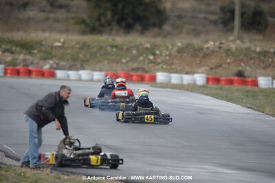 08/11/2009 : 5ème manche du Championnat du Sud 2009 à Ganges (photos Antoine Camblor) 2009 — karting