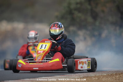 08/11/2009 : 5ème manche du Championnat du Sud 2009 à Ganges (photos Antoine Camblor) 2009 — karting