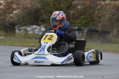 08/11/2009 : 5ème manche du Championnat du Sud 2009 à Ganges (photos Antoine Camblor) 2009 — karting